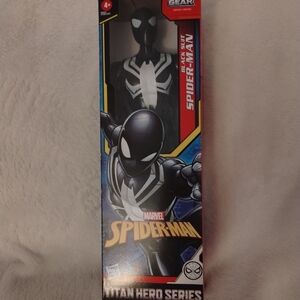 Black Spider-Man Black Suit Titan Series action figure New In Box